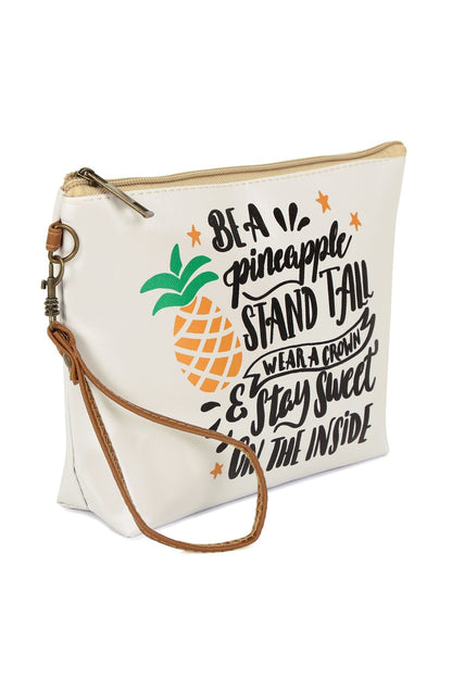 "Be a Pineapple Stand Tall" Cosmetic Bag